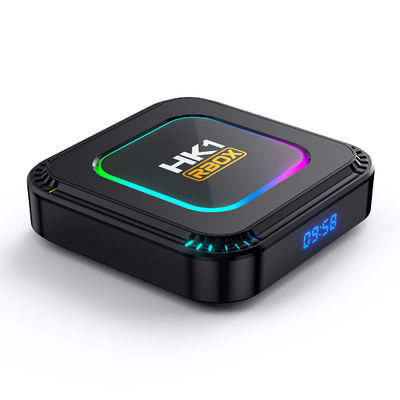 8K WiFi DIY IPTV Box Android 13.0 TV Box με πολύχρωμα φώτα LED